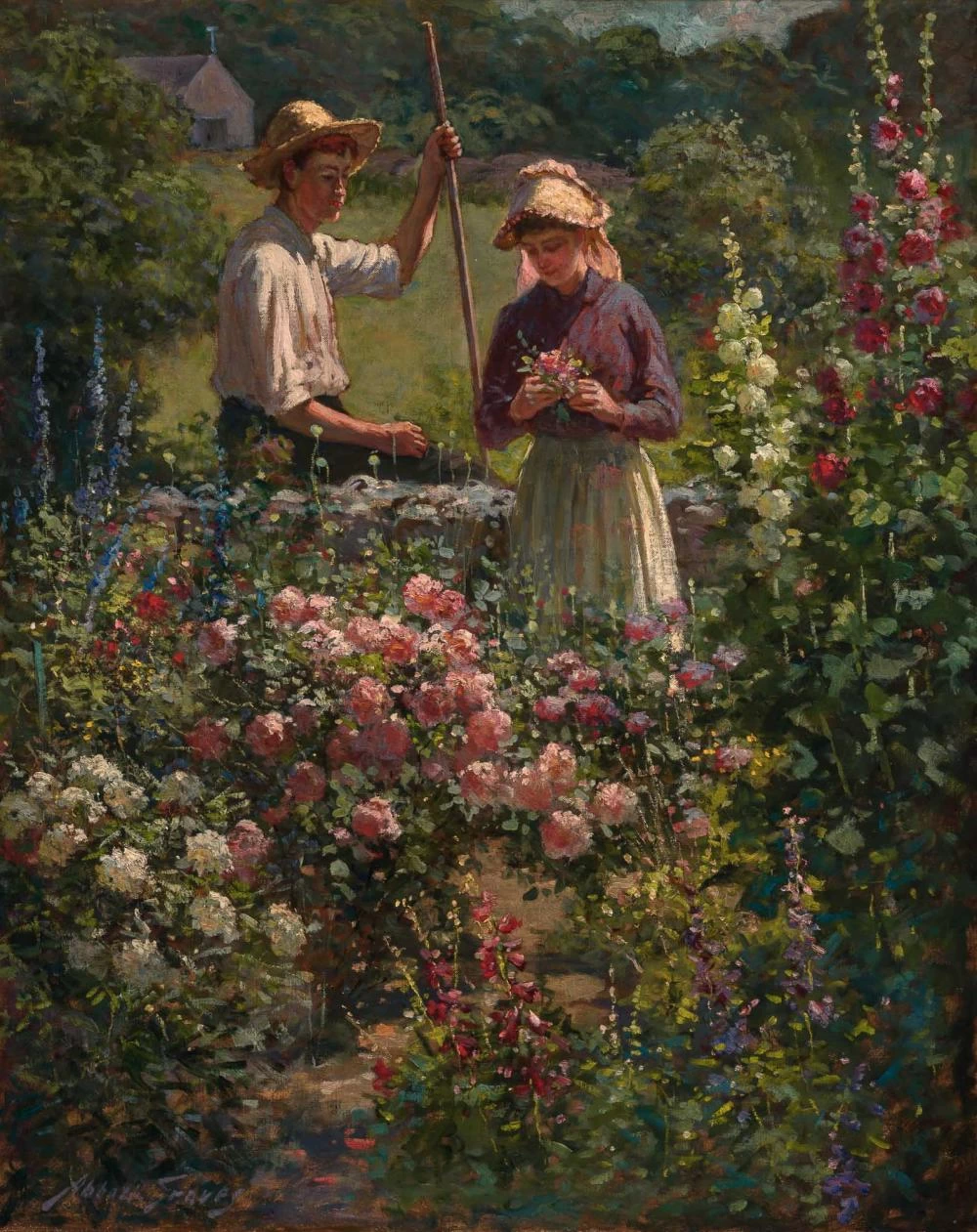 Abbott Fuller Graves-30-Il muro del giardino